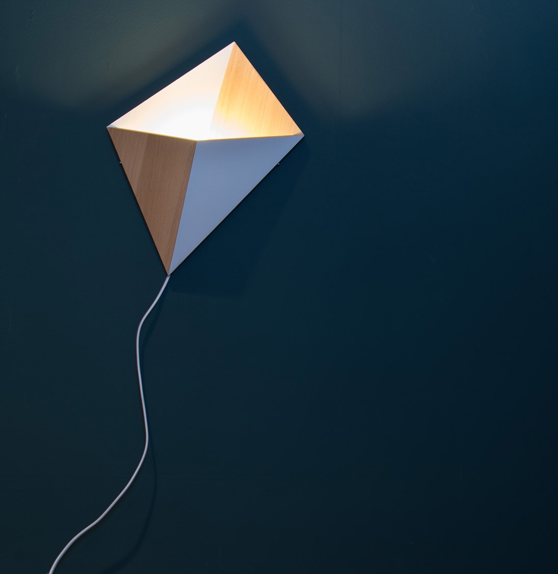 cerf-volant applique luminaire drugeot manufacture jaune