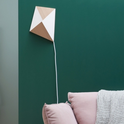 CERF-VOLANT ambiance gagner de la place avec une applique murale lumineuse pour éclairage du salon optimal petite pièce lumière d'ambiance ludique cerf-volant