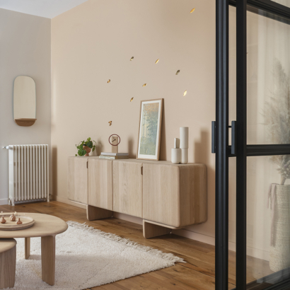 buffet vaissellier Téhème rangement salon bois massif