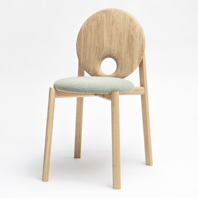 Chaise HELIO tapissée