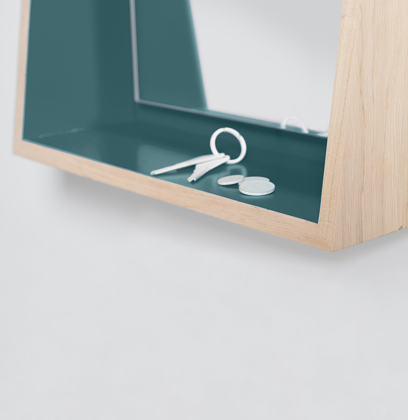 Miroir FLOAT avec tablette – Image 4