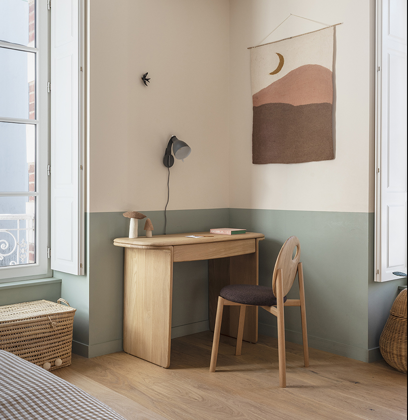 Chaise HELIO tapissée – Image 2
