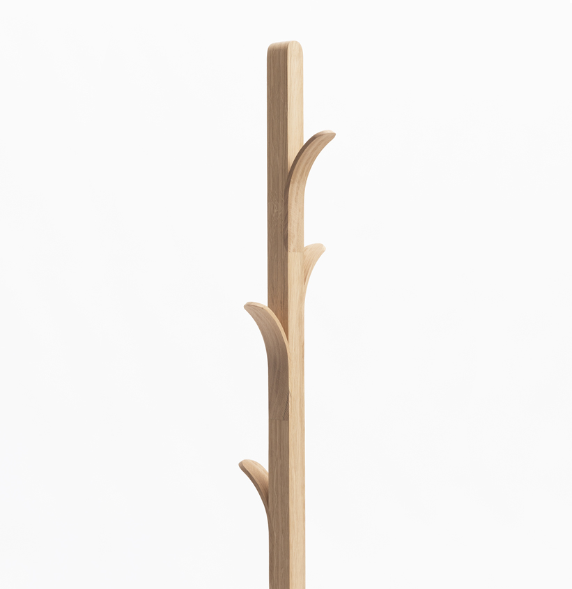 porte-manteau fabriqué en France Maine-et-Loire Anjou travail du chêne bois massif naturel certifié PEFC