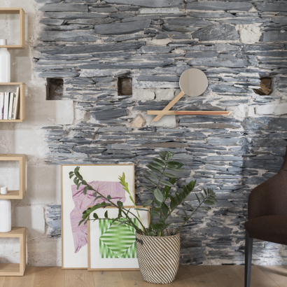 tablette appoint miroir rond dernier coup d’oeil